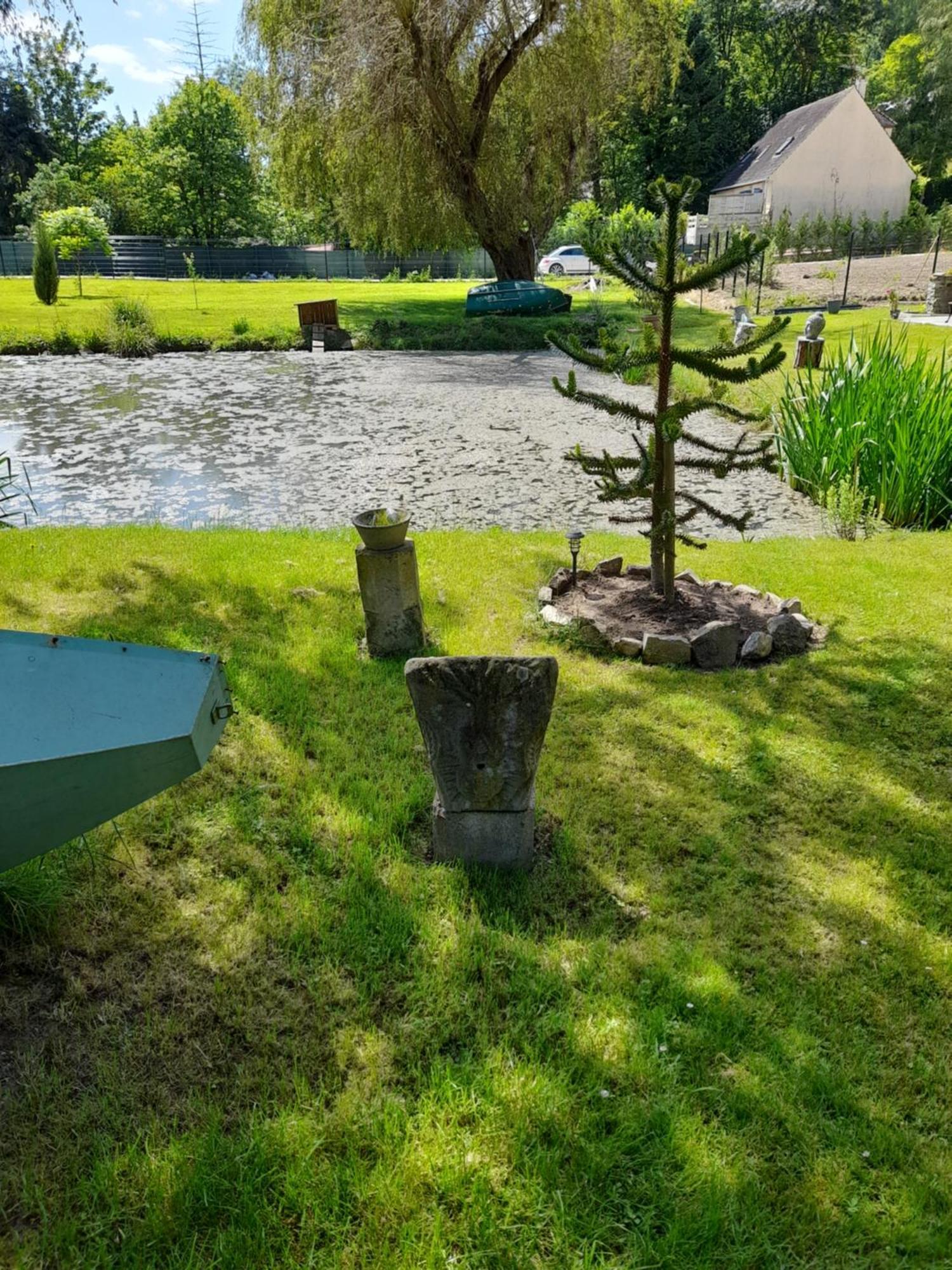 Gite Au Reflet D'Auvers エクステリア 写真